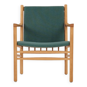 Beech armchair, Danish design, 1970s, designer: Erik Ole Jørgensen, manufacture: Tarm Stole & Møbelf