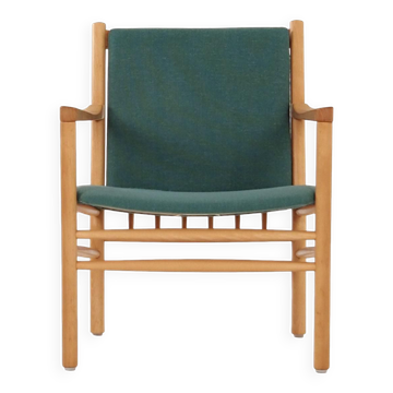 Beech armchair, Danish design, 1970s, designer: Erik Ole Jørgensen, manufacture: Tarm Stole & Møbelf