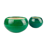 Pair of 1930s ceramic nesting bowls