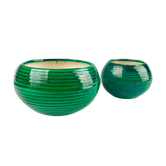 Pair of 1930s ceramic nesting bowls