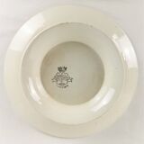 3 plats de service Longwy Carmen jaune