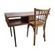 Baumann chair and desk set 50s-60s