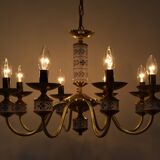Mid-century Chandelier by Kamenicky Senov, Czechoslovakia, 1970's.