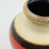 Scheurich vase 291 with red cabochons