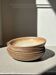 Deep plates in stoneware