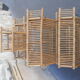 Cage oiseau en bambou