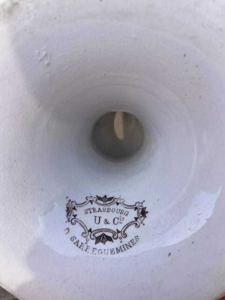 Large compote dish Old Strasbourg