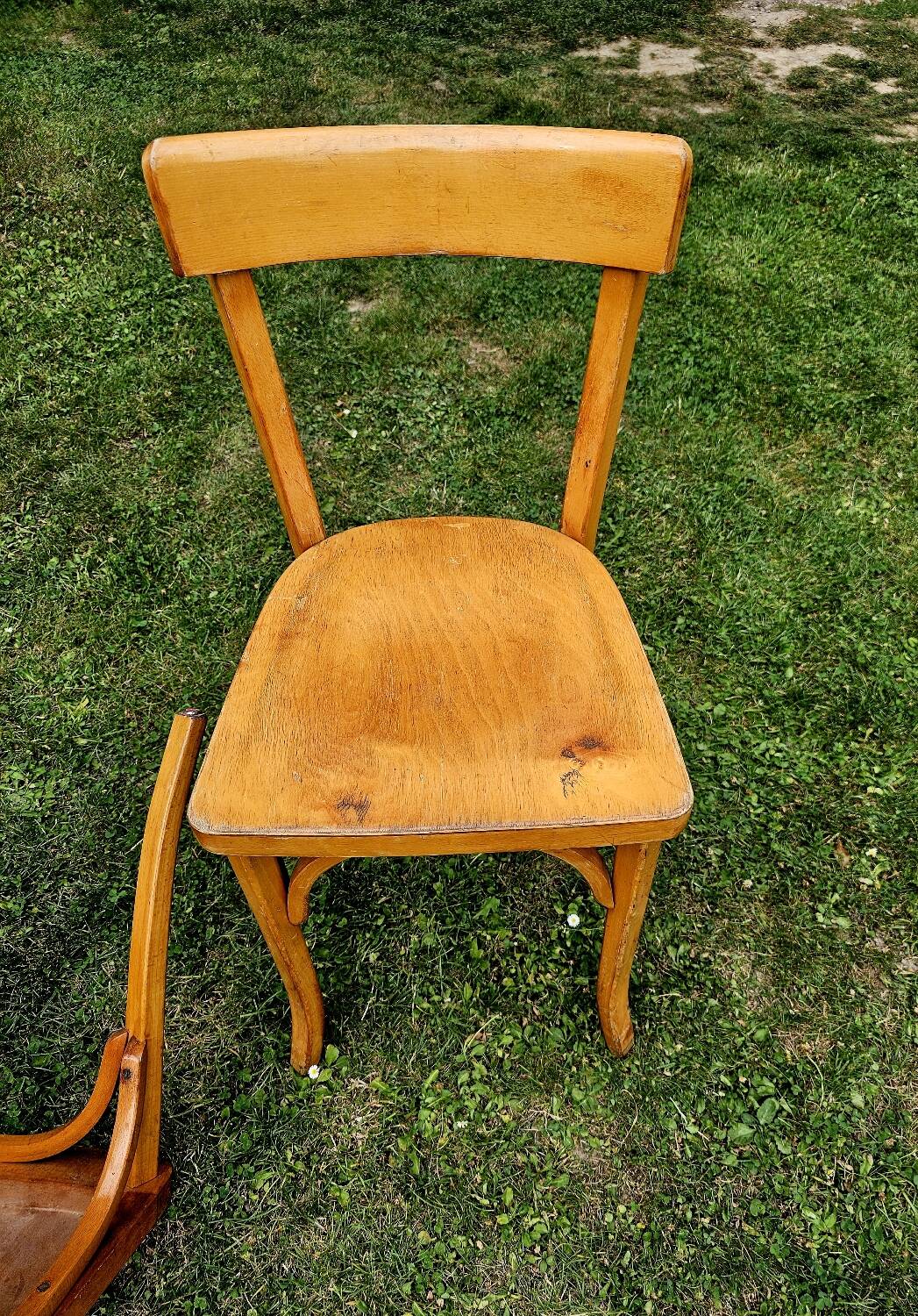4 chaises Baumann bistrot