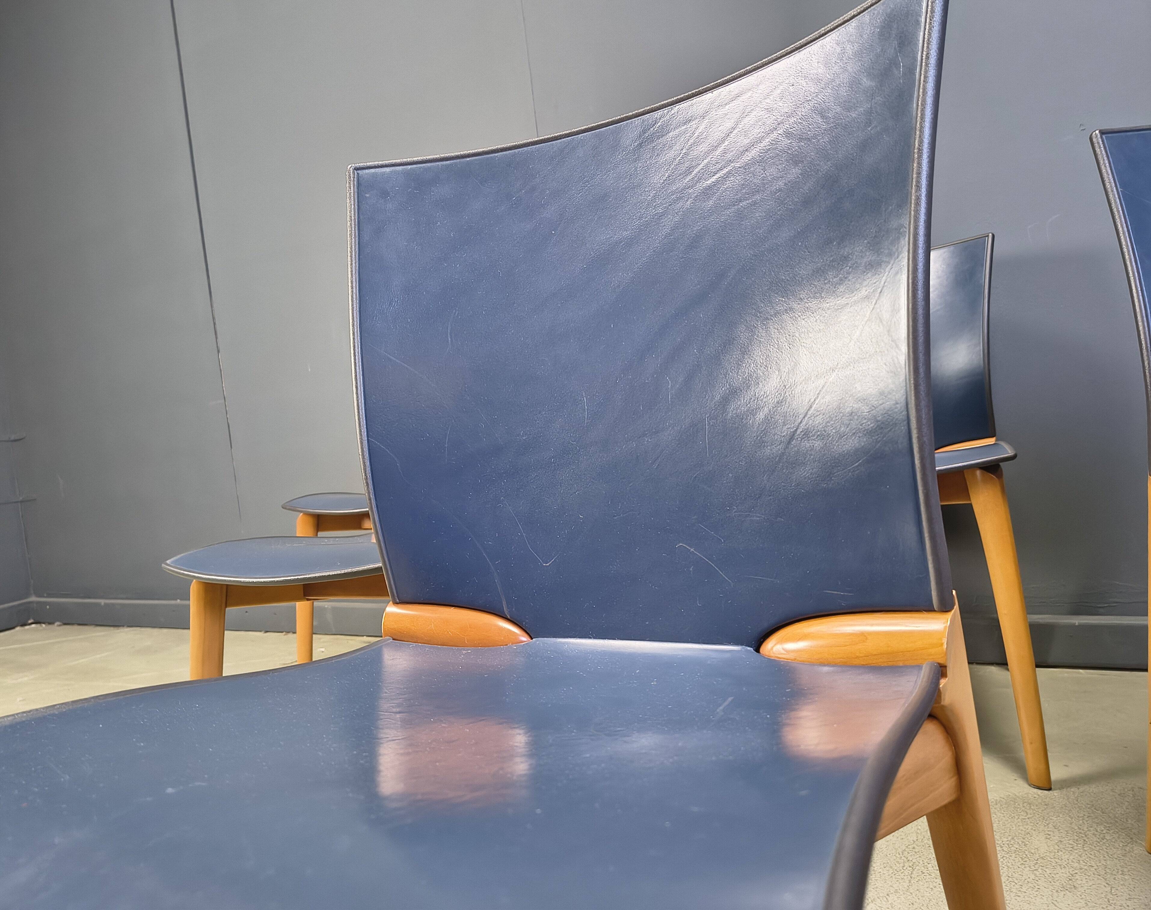 Cos S-12 chairs by Josep Llusca for Cassina, 1994s - set of 6
