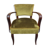 Art deco bridge armchair