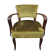 Fauteuil bridge art déco