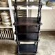 Library, Napoleon III music stand in blackened wood.