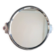 Vintage silver metal mirror tray