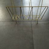 Gold metal magazine holder