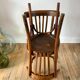 Pair of Baumann curved wood bistro chairs early twentieth century