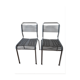 Chaises scoubidou vintages