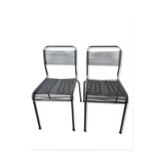 Vintage scoubidou chairs