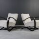 Set of two Art Deco Armchairs by J. Halabala, Model H269, 1930s