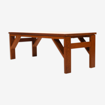 Modern Danish Teak Bench / Long Side Table 1960s.