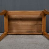 Small walnut console table, Restoration period – early 19th century.