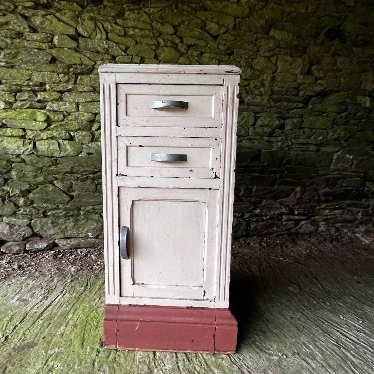Pale pink furniture