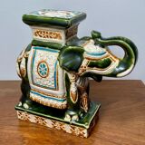 Earthenware elephant