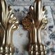 Set of 4 solid bronze furniture legs – new
