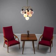 Pair of mid-century modern bentwood armchairs by TON, 1970s, Czechoslovakia