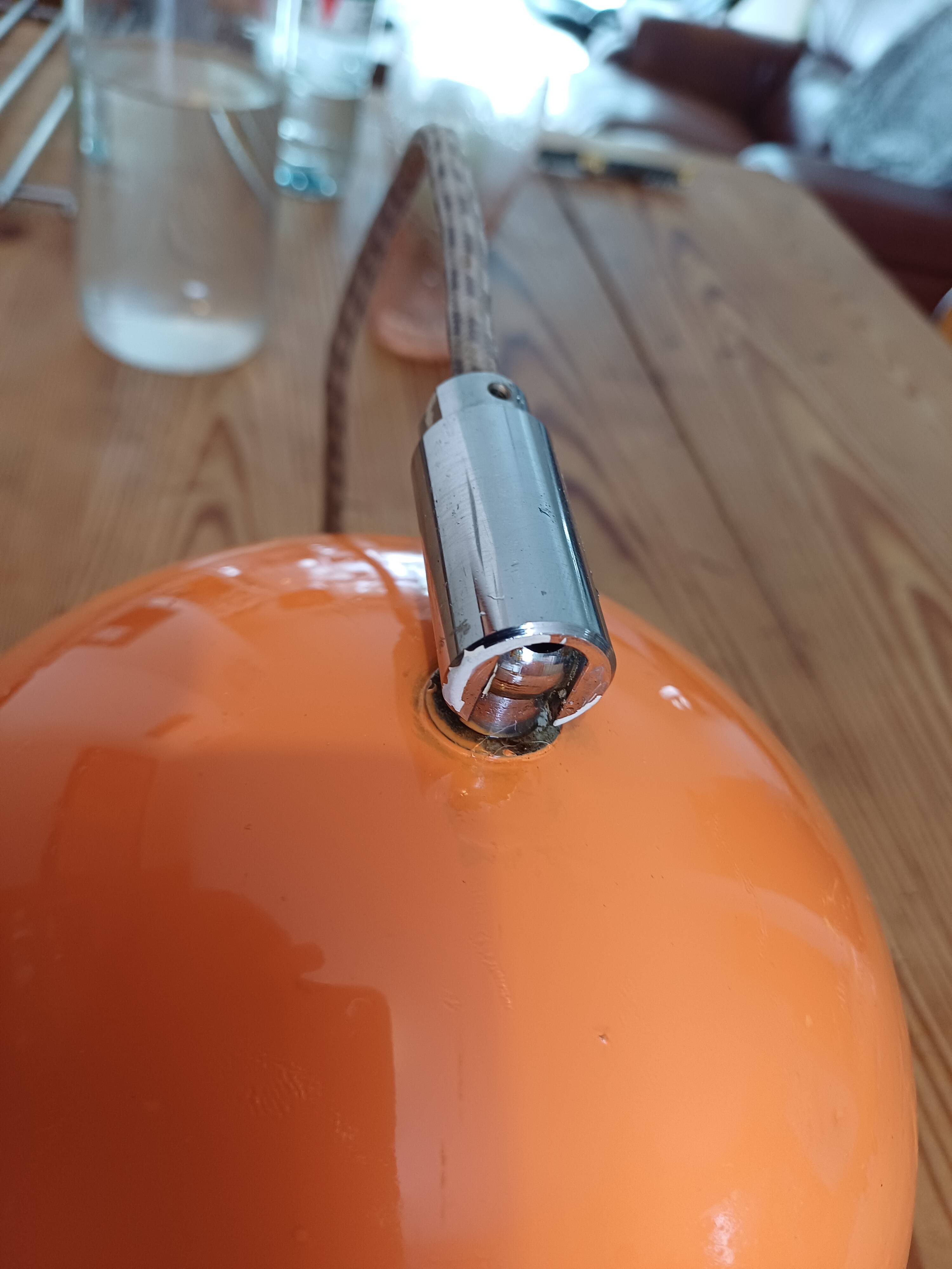 Pair of vintage erco dmi pendants or wall lights