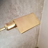 70's brass reading floor lamp