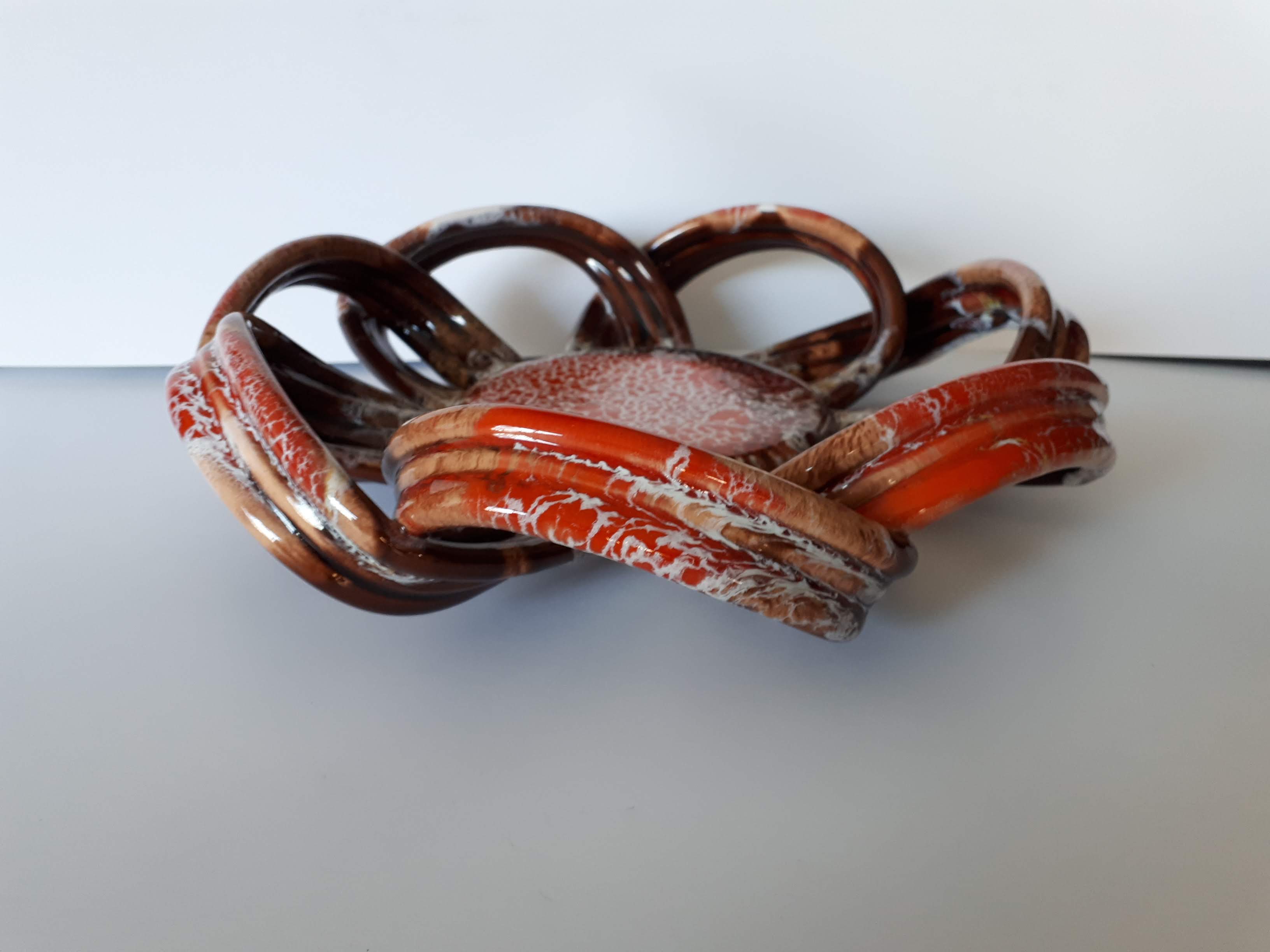 Vallauris Barbotine Basket