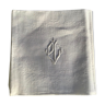 6 pL towels square damask cotton