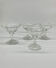 Set de 4 coupes à champagne, années 1940