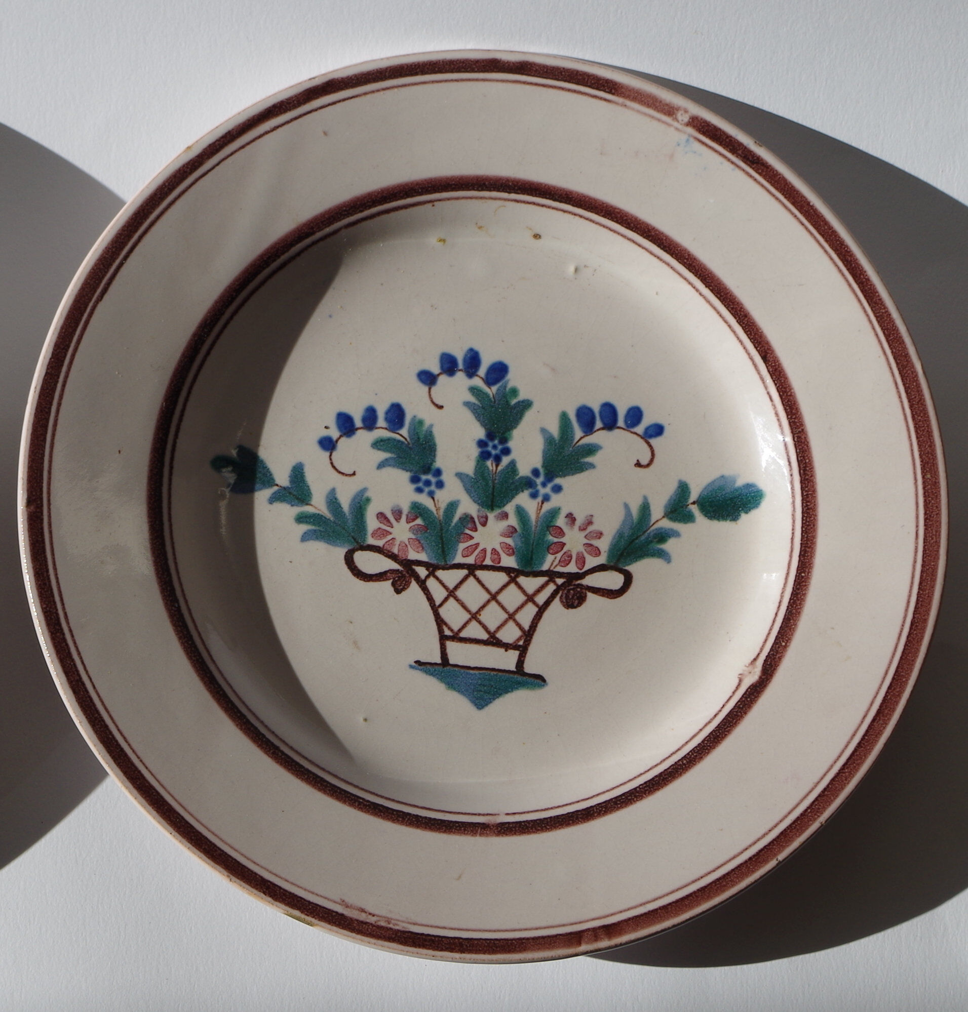 Pair of vintage plates