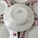 Lot de 6 assiettes creuses badonviller modèle barbizon années 30