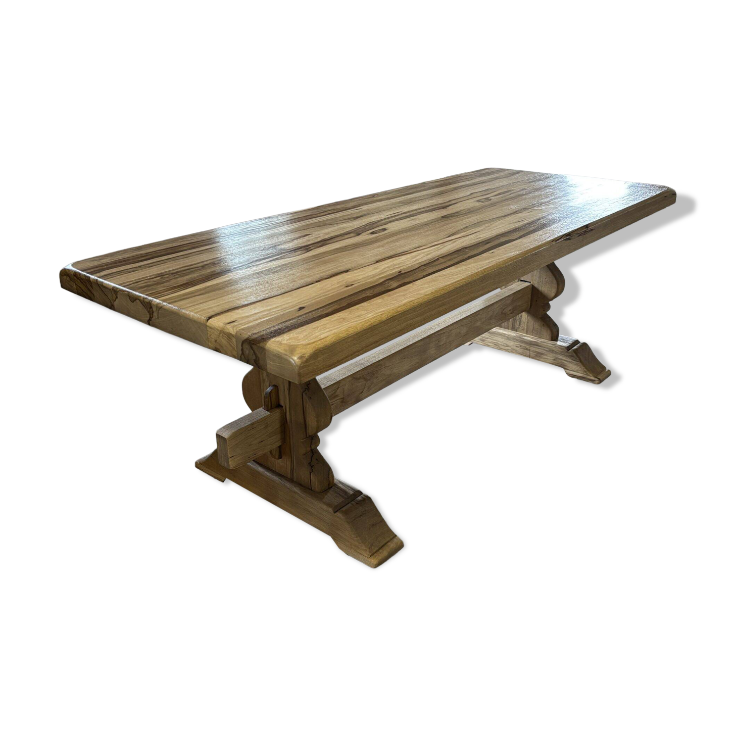 Table monastère noyer – pièce unique