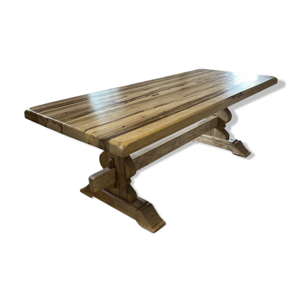 Table monastère noyer – pièce unique