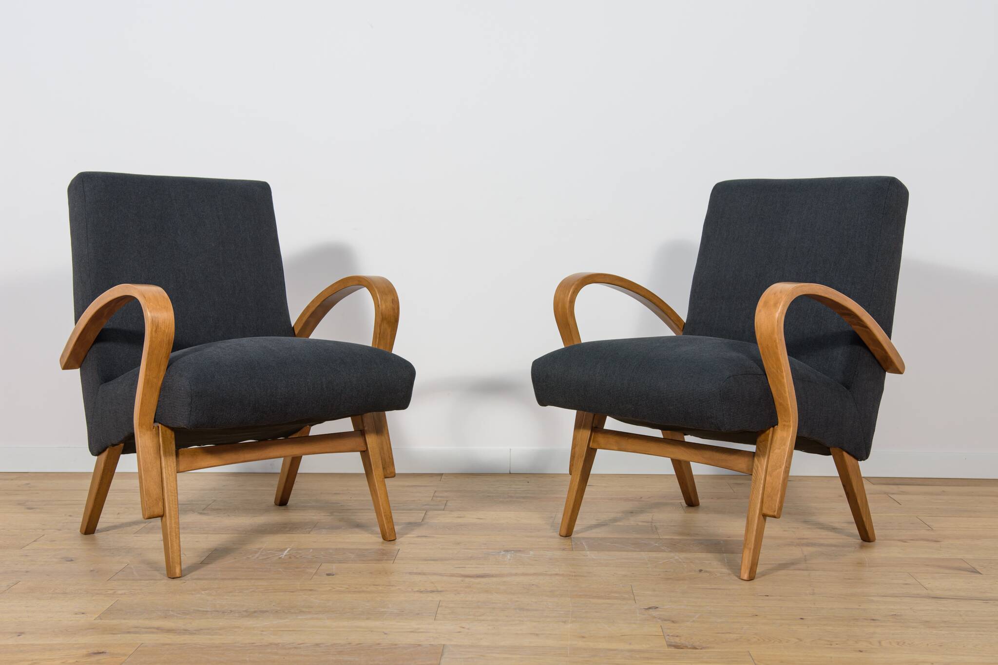 Mid Century Armchairs, Czechoslovakia, 1960s, Set of 2
