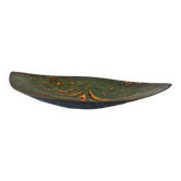 Vintage leaf cup 70' enamelled metal