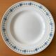 Antique flat earthenware plates from Saint-Amand (North)