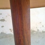 Ceramic lamp and teak by Krosselbach 1970