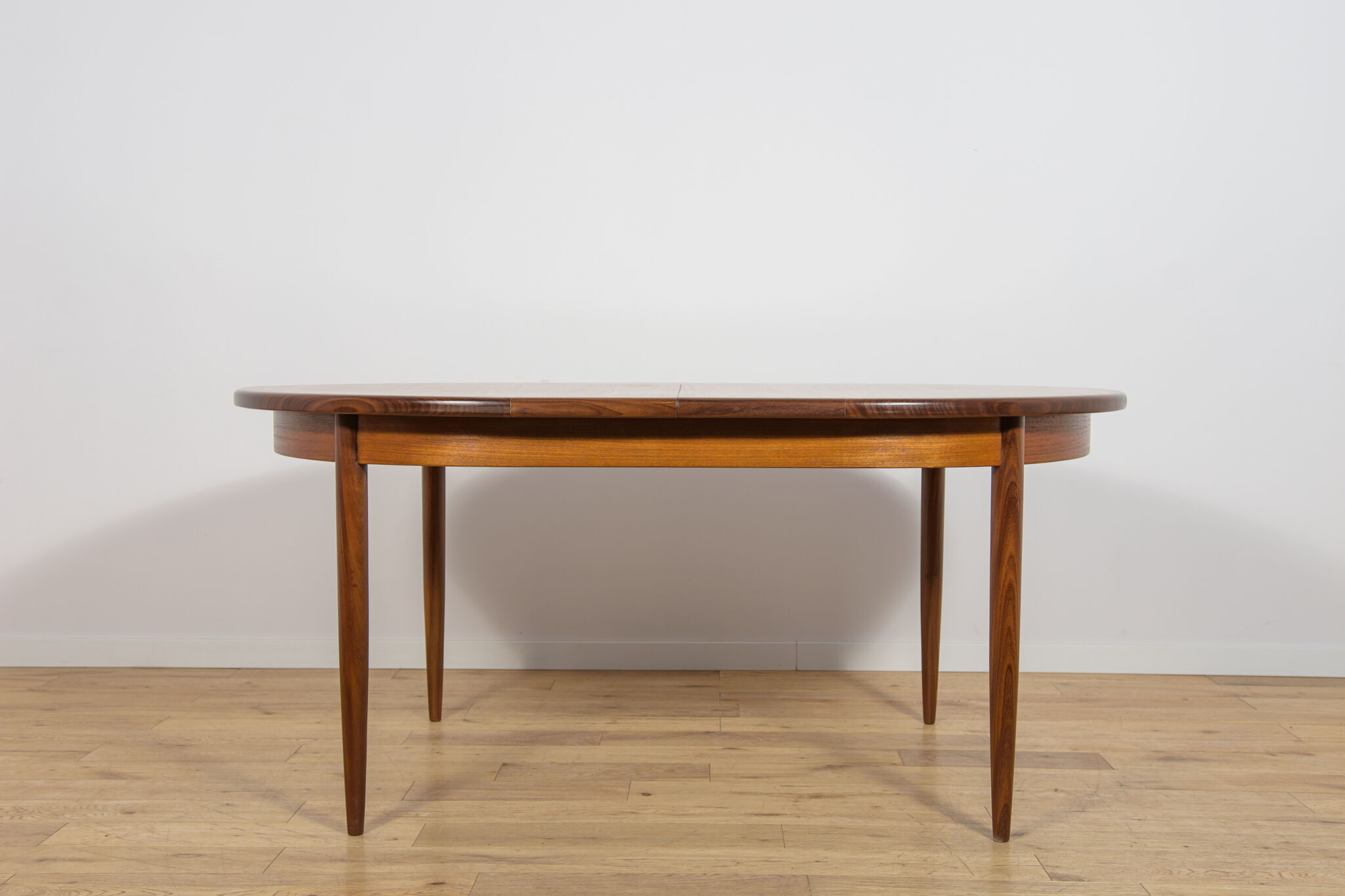 Mid-Century Oval Teak Extending Dining Table from G-Plan, United Kingdom, 1960s