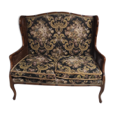 Wooden armchair and cannage