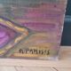 Oil painting on canvas bouquet signed A Parisis