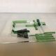 Pocket tray with green glass paste inlays