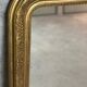 Antique Louis Philippe gilded mirror - 103 x 74 cm