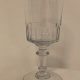 Set of 4 glasses and 1 carafe model Mirabeau early twentieth century