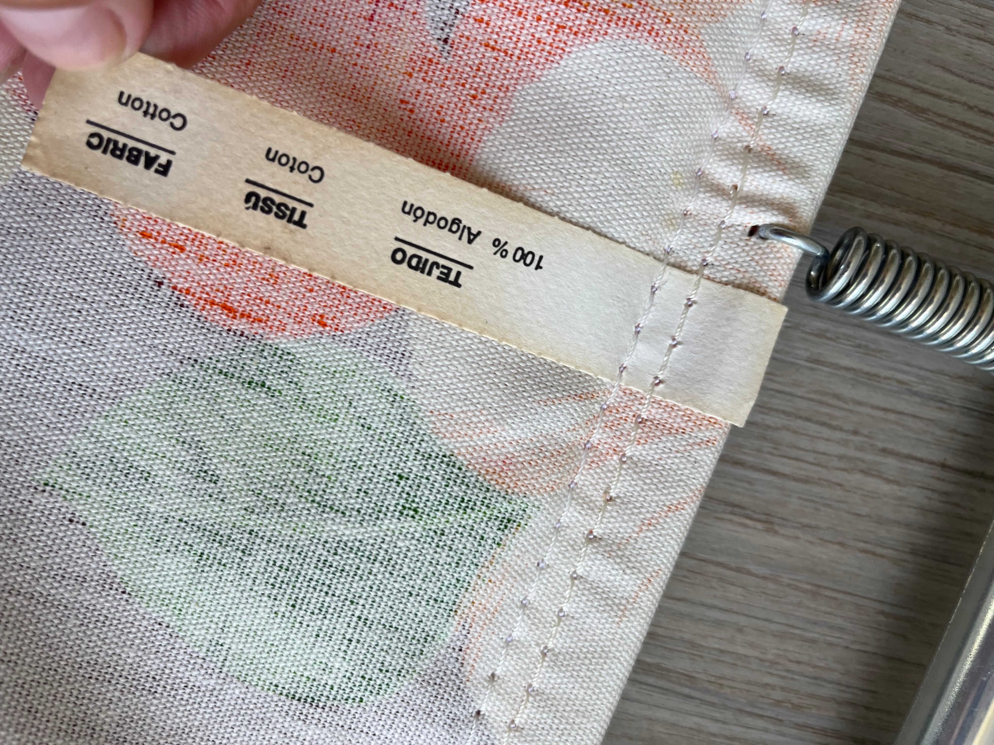 Vintage floral camping chair