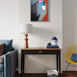 Peinture originale Perspectives rouille