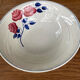 Red pink serving dish